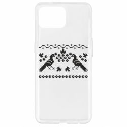 Чехол из раздела Авторские принты Украинские орнаменты: калина и птицы для Oppo Reno 4 Lite - FATLINE Чехол из раздела Авторские принты Украинские орнаменты: калина и птицы для Oppo Reno 4 Lite