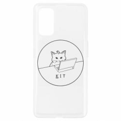 Чехол из раздела Авторские принты Кот айти для Realme 7 Pro - FATLINE Чехол из раздела Авторские принты Кот айти для Realme 7 Pro