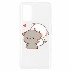 Чехол из раздела Любовь Котики кохання для Realme 7 Pro - FATLINE Чехол из раздела Любовь Котики кохання для Realme 7 Pro