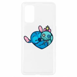 Чехол из раздела Лило и Стич Стич с куклой для Realme 7 Pro - FATLINE Чехол из раздела Лило и Стич Стич с куклой для Realme 7 Pro