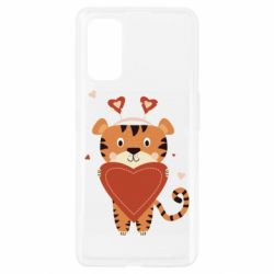 Чехол из раздела Тигр Влюбленный Тигр с большим сердцем для Realme 7 Pro