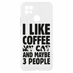Чехол из раздела Любителям кофе Люблю кофе и котов для Realme C21