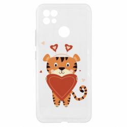 Чехол из раздела Тигр Влюбленный Тигр с большим сердцем для Realme C21