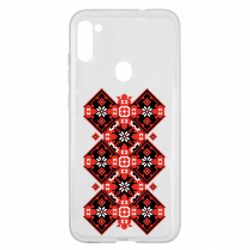 Чехол из раздела Вишиванки Традиционный украинский орнамент для Samsung A11/M11 - FATLINE Чехол из раздела Вишиванки Традиционный украинский орнамент для Samsung A11/M11