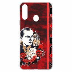 Чехол из раздела Бандера Степан Андреевич Батько наш Бандера Мяу! для Samsung A20s - FATLINE Чехол из раздела Бандера Степан Андреевич Батько наш Бандера Мяу! для Samsung A20s