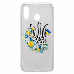 Чехол из раздела Герб України Герб Украины с цветами для Samsung A30