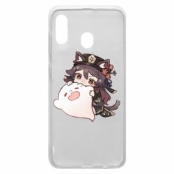 Чехол из раздела Кот Hu Tao cat для Samsung A30 - FATLINE Чехол из раздела Кот Hu Tao cat для Samsung A30