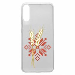 Чехол из раздела Авторские принты Ростки пшеницы с вышивкой для Samsung A70 - FATLINE Чехол из раздела Авторские принты Ростки пшеницы с вышивкой для Samsung A70