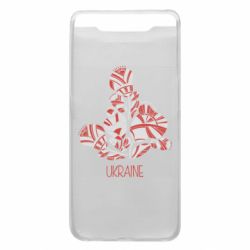 Чехол из раздела Авторские принты Українські орнаменті квіти для Samsung A80 - FATLINE Чехол из раздела Авторские принты Українські орнаменті квіти для Samsung A80