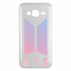 Чехол из раздела BTS BTS gradient logo для Samsung J3 2016 - FATLINE Чехол из раздела BTS BTS gradient logo для Samsung J3 2016