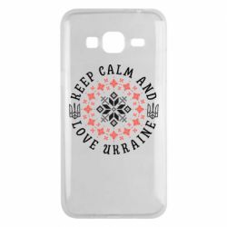 Чехол из раздела KEEP CALM Keep calm and love Украина для Samsung J3 2016