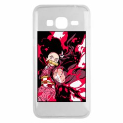 Чехол из раздела Demon Slayer Nezuko dynamic art для Samsung J3 2016