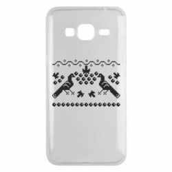 Чехол из раздела Авторские принты Украинские орнаменты: калина и птицы для Samsung J3 2016 - FATLINE Чехол из раздела Авторские принты Украинские орнаменты: калина и птицы для Samsung J3 2016