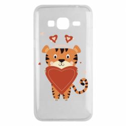 Чехол из раздела Тигр Влюбленный Тигр с большим сердцем для Samsung J3 2016