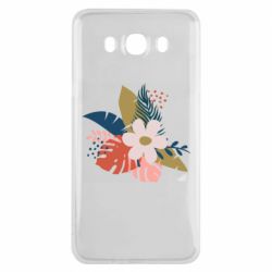 Чехол из раздела Авторские принты Тропические листья для Samsung J7 2016 - FATLINE Чехол из раздела Авторские принты Тропические листья для Samsung J7 2016