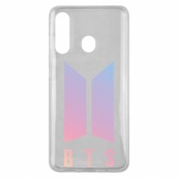 Чехол из раздела BTS BTS gradient logo для Samsung M40 - FATLINE Чехол из раздела BTS BTS gradient logo для Samsung M40