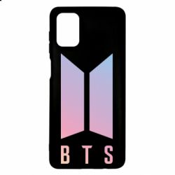Чехол из раздела BTS BTS gradient logo для Samsung M51 - FATLINE Чехол из раздела BTS BTS gradient logo для Samsung M51