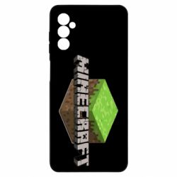 Чехол из раздела Minecraft Minecraft Land для Samsung M52 - FATLINE Чехол из раздела Minecraft Minecraft Land для Samsung M52