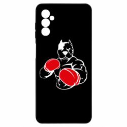Чехол из раздела Бокс/Кикбоксинг Pitbull Boxing Logo для Samsung M52