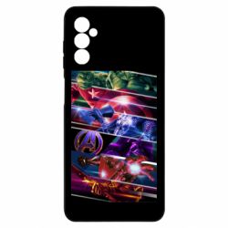 Чехол из раздела Мстители Super power avengers для Samsung M52 - FATLINE Чехол из раздела Мстители Super power avengers для Samsung M52