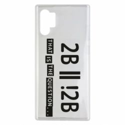 Чехол из раздела Программистам 2b or not 2b для Samsung Note 10 Plus - FATLINE Чехол из раздела Программистам 2b or not 2b для Samsung Note 10 Plus
