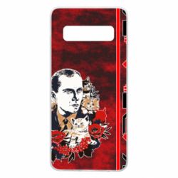 Чехол из раздела Бандера Степан Андреевич Батько наш Бандера Мяу! для Samsung S10 - FATLINE Чехол из раздела Бандера Степан Андреевич Батько наш Бандера Мяу! для Samsung S10