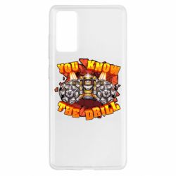 Чехол из раздела Deep Rock Galactic Deep Rock Galactic You know The drill для Samsung S20 FE - FATLINE Чехол из раздела Deep Rock Galactic Deep Rock Galactic You know The drill для Samsung S20 FE
