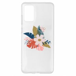 Чехол из раздела Авторские принты Тропические листья для Samsung S20+ - FATLINE Чехол из раздела Авторские принты Тропические листья для Samsung S20+