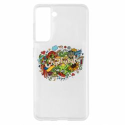 Чехол из раздела From Ukraine With Love Цветущая Украина для Samsung S21