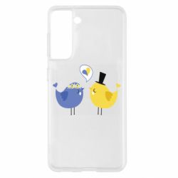 Чехол из раздела From Ukraine With Love Люблю Украину птичка для Samsung S21