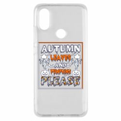 Чохол з розділу Halloween Autumn leaves and pumpkins для Xiaomi Mi A2 - FATLINE Чохол з розділу Halloween Autumn leaves and pumpkins для Xiaomi Mi A2