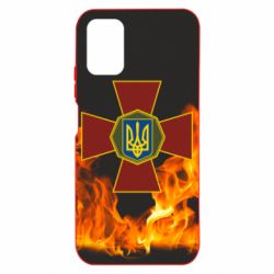 Чохол з розділу НГУ Нацгвардія Вогонь для Xiaomi Poco M3 - FATLINE Чохол з розділу НГУ Нацгвардія Вогонь для Xiaomi Poco M3