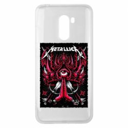 Чехол из раздела Metallica Metallica poster для Xiaomi Pocophone F1 - FATLINE Чехол из раздела Metallica Metallica poster для Xiaomi Pocophone F1