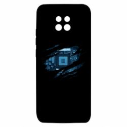 Чехол из раздела Passichnyk Motherboard through the T-Shirt для Xiaomi Redmi 10X 5G - FATLINE Чехол из раздела Passichnyk Motherboard through the T-Shirt для Xiaomi Redmi 10X 5G