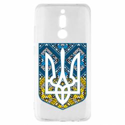 Чехол из раздела Вишиванки Герб Украины с вышивкой для Xiaomi Redmi 8 - FATLINE Чехол из раздела Вишиванки Герб Украины с вышивкой для Xiaomi Redmi 8
