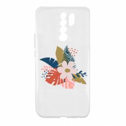 Чехол из раздела Авторские принты Тропические листья для Xiaomi Redmi 9 - FATLINE Чехол из раздела Авторские принты Тропические листья для Xiaomi Redmi 9