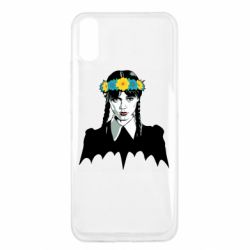 Чехол из раздела Авторские принты Wednesday Addams UA для Xiaomi Redmi 9a - FATLINE Чехол из раздела Авторские принты Wednesday Addams UA для Xiaomi Redmi 9a