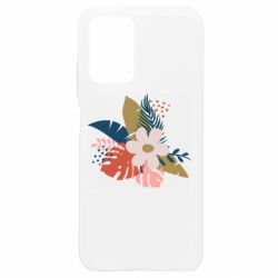 Чехол из раздела Авторские принты Тропические листья для Xiaomi Redmi Note 10 4G/10s - FATLINE Чехол из раздела Авторские принты Тропические листья для Xiaomi Redmi Note 10 4G/10s