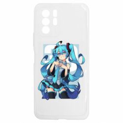 Чехол из раздела Hatsune Miku Hatsune Miku art для Xiaomi Redmi Note 10 5G