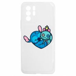 Чохол з розділу Ліло та Стіч Стіч з лялькою для Xiaomi Redmi Note 10 5G - FATLINE Чохол з розділу Ліло та Стіч Стіч з лялькою для Xiaomi Redmi Note 10 5G