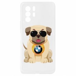 Чохол з розділу BMW Dog with a collar BMW для Xiaomi Redmi Note 10 Pro 5G - FATLINE Чохол з розділу BMW Dog with a collar BMW для Xiaomi Redmi Note 10 Pro 5G