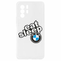 Чохол з розділу BMW Eat, sleep, BMW для Xiaomi Redmi Note 10 Pro 5G - FATLINE Чохол з розділу BMW Eat, sleep, BMW для Xiaomi Redmi Note 10 Pro 5G