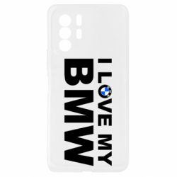 Чохол з розділу BMW I love my BMW для Xiaomi Redmi Note 10 Pro 5G - FATLINE Чохол з розділу BMW I love my BMW для Xiaomi Redmi Note 10 Pro 5G