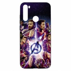 Чехол из раздела Мстители Avengers heroes and logo endgame для Xiaomi Redmi Note 8T - FATLINE Чехол из раздела Мстители Avengers heroes and logo endgame для Xiaomi Redmi Note 8T
