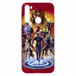 Чехол из раздела Мстители Avengers on fire для Xiaomi Redmi Note 8T - FATLINE Чехол из раздела Мстители Avengers on fire для Xiaomi Redmi Note 8T