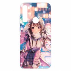 Чехол из раздела Аниме Cute anime girl and winter для Xiaomi Redmi Note 8T