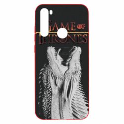 Чохол з розділу Гра престолів Gray dragon для Xiaomi Redmi Note 8T - FATLINE Чохол з розділу Гра престолів Gray dragon для Xiaomi Redmi Note 8T