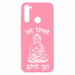 Чехол из раздела Йога Let that shit go для Xiaomi Redmi Note 8T - FATLINE Чехол из раздела Йога Let that shit go для Xiaomi Redmi Note 8T