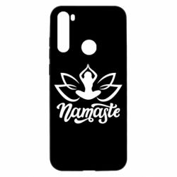 Чехол из раздела Йога Namaste Lotus для Xiaomi Redmi Note 8T - FATLINE Чехол из раздела Йога Namaste Lotus для Xiaomi Redmi Note 8T