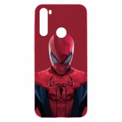 Чехол из раздела Мстители Spiderman low poly для Xiaomi Redmi Note 8T - FATLINE Чехол из раздела Мстители Spiderman low poly для Xiaomi Redmi Note 8T